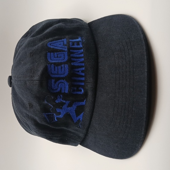 Vintage SEGA Channel Sonic The Hedgehog 90s Adjustable Hat Rare Retro Gaming